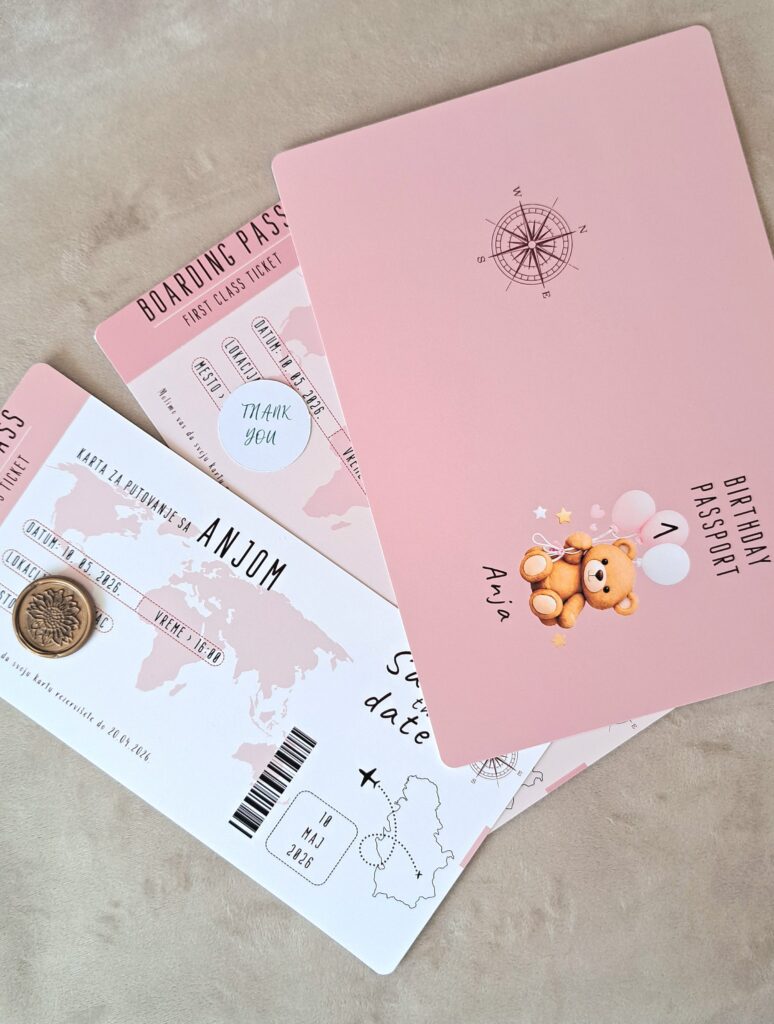 karta rodjendan vencanje moderan dizajn