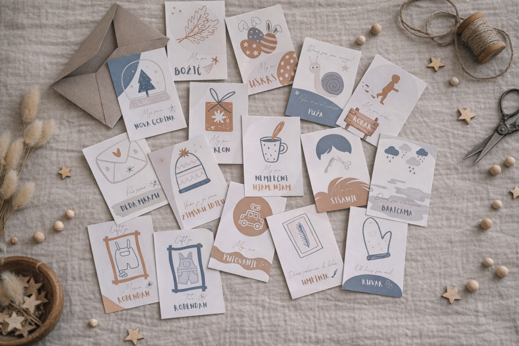 kartice za bebe slikanje fotografisanje univerzalne kartice