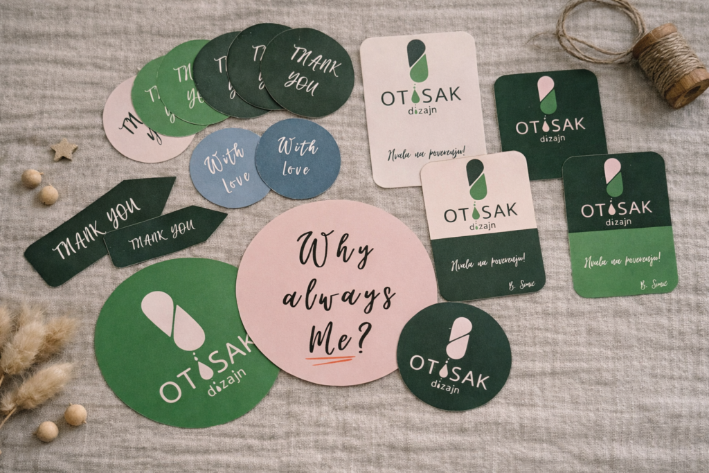 nalepnice za boce kutije laptop knjige