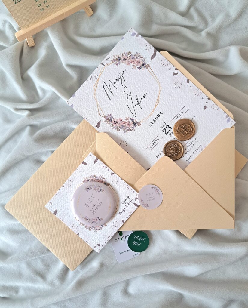pozivnice za svabdu vencanja modernog dizajna