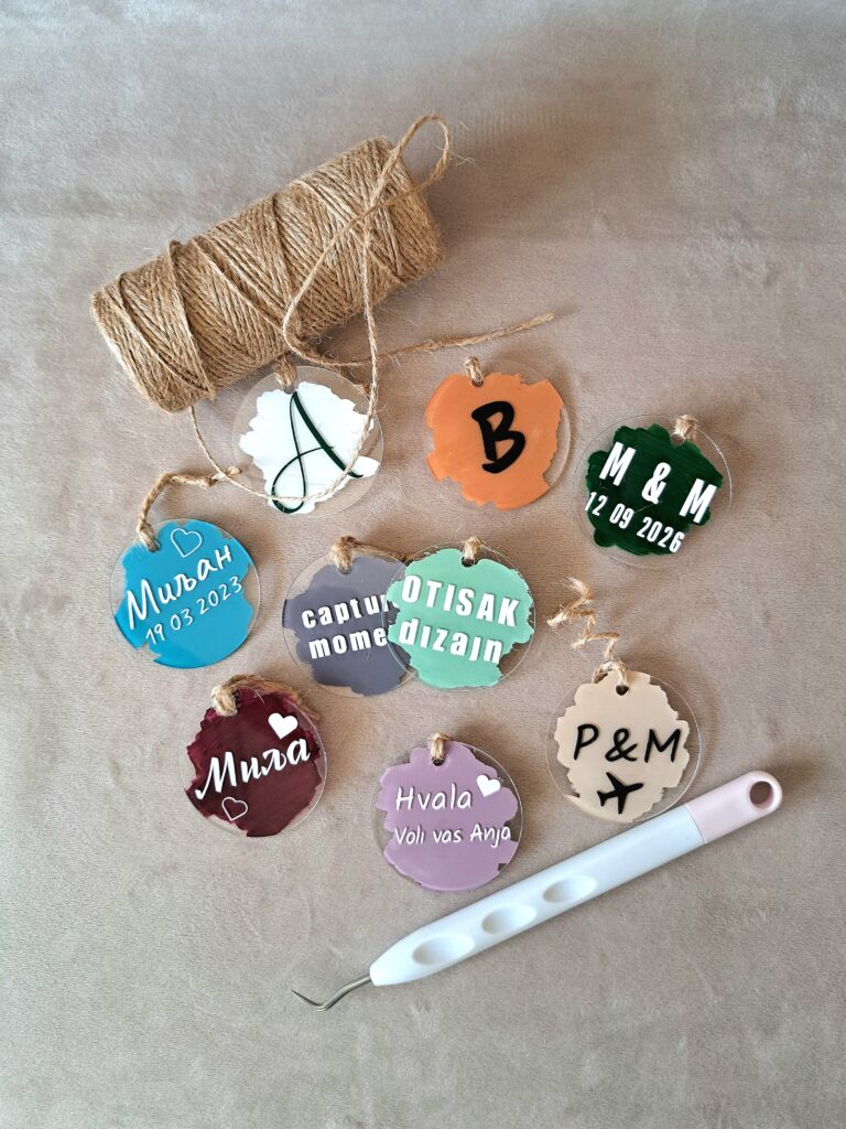 ukras zahvalnica za slavlja vinyl folija